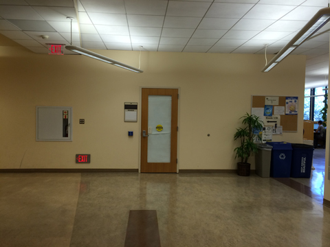 Scholars Lab exterior before construction